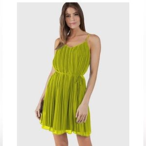 Pleated cami shift dreSs
